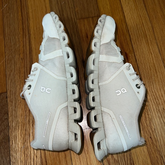 On Cloud Women's Cloud 5 Shoes in Pearl/White Size 7.5M - Picture 5 of 8